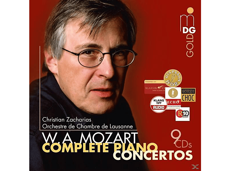 Orchestre De Chambre Lausanne - Sämtliche Klavierkonzerte (CD) von MDG