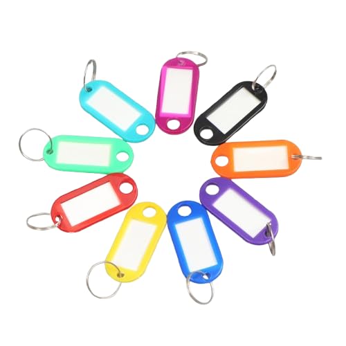 Schlüsselanhänger mit Spaltring, 50 Stück KeyTags mit Etiketten Schlüsselanhänger ID Kunststoff Schlüsselanhänger Schlüsseletiketten mit Spaltringen für Gepäck Haustier Name Memory Stick Tags Schlüsselanhänger mit Spaltring, 50 Stück KeyTags mit Etiketten Schlüsselanhänger ID Kunststoff Schlüsselanhänger Schlüsseletiketten mit Spaltringen für Gepäck Haustier Name Memory Stick Tags von MDLSDE
