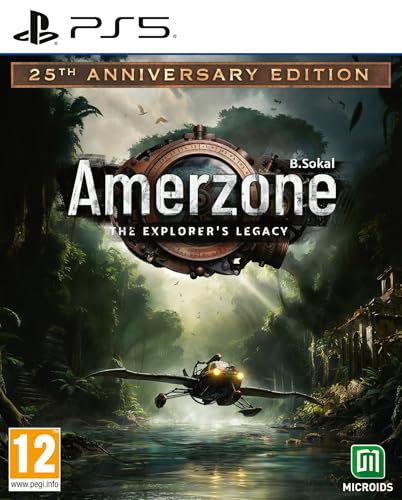 Amerzone Remake: The Explorers Legacy (Limited 25th Anniversary Edition) [PEGI] (Deutsch spielbar) (PS5) von MDM MERIDIEM GAMES