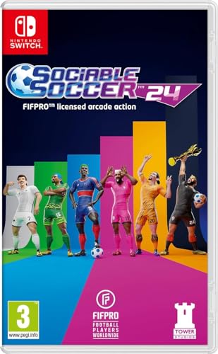 Sociable Soccer 24 Switch (SP) von MDM MERIDIEM GAMES