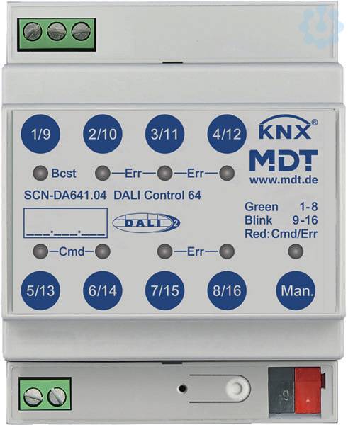 MDT SCN-DA641.04 DALI Control 64 Gateway 4TE REG MDT SCN-DA641.04 DALI Control 64 Gateway 4TE REG von MDT technologies GmbH
