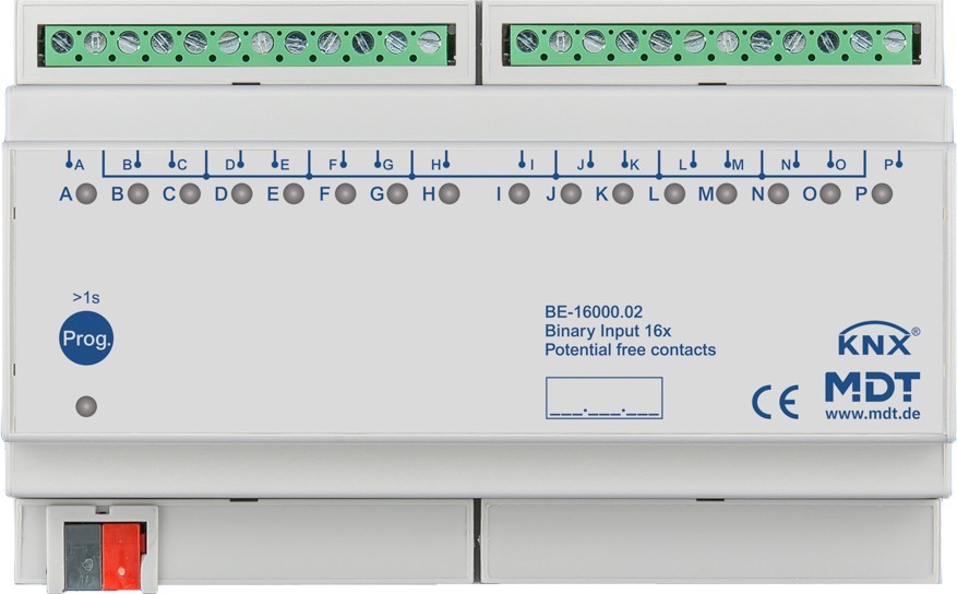 MDT technologies Binäreingang 16-fach 8TE BE-16000.02 MDT technologies Binäreingang 16-fach 8TE BE-16000.02 von MDT technologies