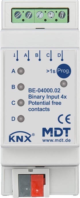 MDT technologies Binäreingang 4-fach 2TE BE-04000.02 MDT technologies Binäreingang 4-fach 2TE BE-04000.02 von MDT technologies