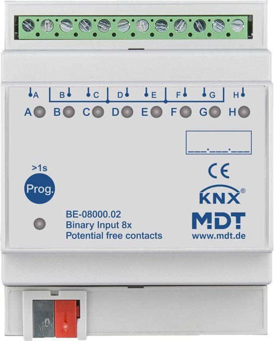 MDT technologies Binäreingang 8-fach 4TE BE-08000.02 MDT technologies Binäreingang 8-fach 4TE BE-08000.02 von MDT technologies