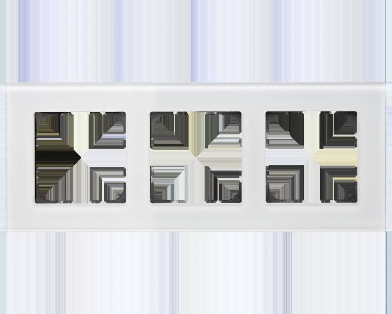 MDT technologies Glasrahmen 3-fach BE-GTR3W.01 von MDT technologies