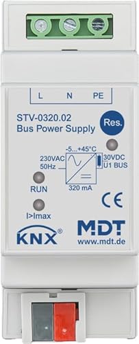 Busspannungsversorgung, 2TE, REG, 320mA MDT STV-0320.02 von MDT