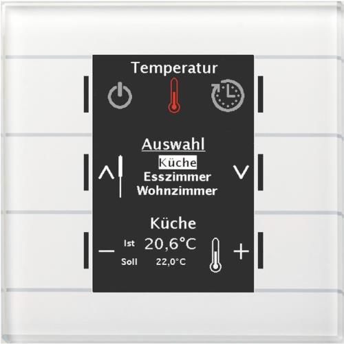 MDT BE-GBZW.01 Glas Bedienzentrale Smart m Farbdisplay (BE-GBZW.01) von MDT