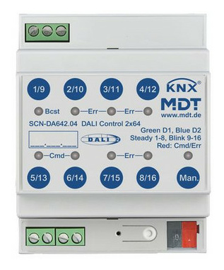 MDT SCN-DA642.04 DALI Control 2x64 Gateway MDT SCN-DA642.04 DALI Control 2x64 Gateway von MDT