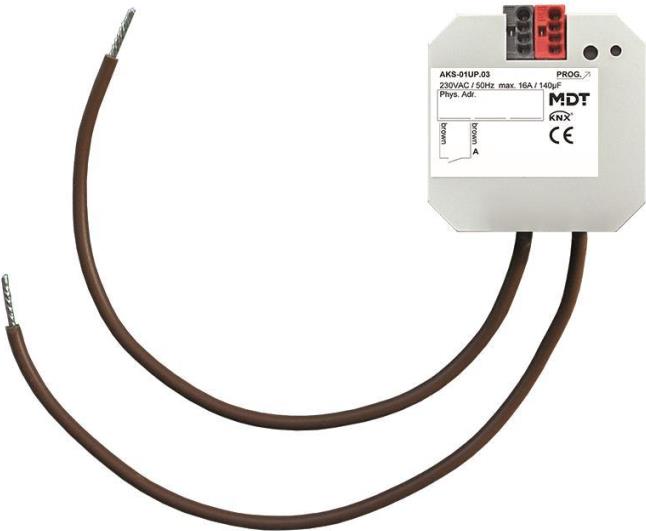 MDT technologies Schaltaktor 1-fach UP, 16 A, 230 V AC AKS-01UP.03 (AKS-01UP.03) von MDT