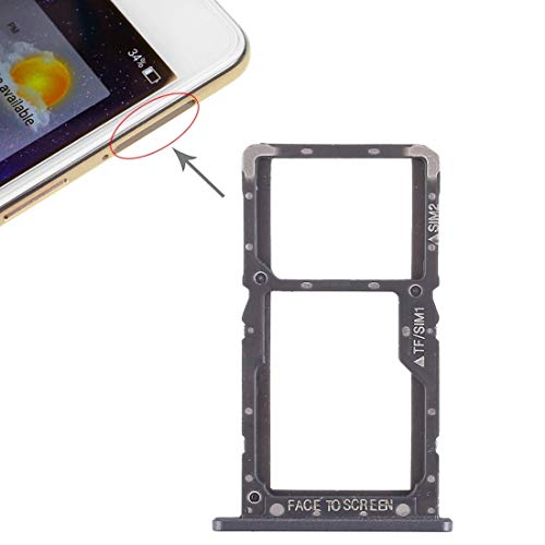 HDZ AYD SIM Karten-Behälter + SIM-Karte Tray/Micro SD-Karten-Behälter for Xiaomi Pocophone F1 (Schwarz) (Color : Blue) von MDYH