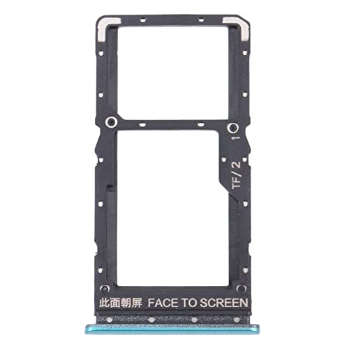 HDZ Athj SIM Kartenablage + SIM Kartenablage/Micro Sd Kartenablage für Xiaomi-Redmi-Anmerkung 10 5G / Poco M3 PRO 5G / RedMI Note 1 0T 5G M2103K19G M2103K19C M2103K19PG M2103K19PI (Color : Green) von MDYH