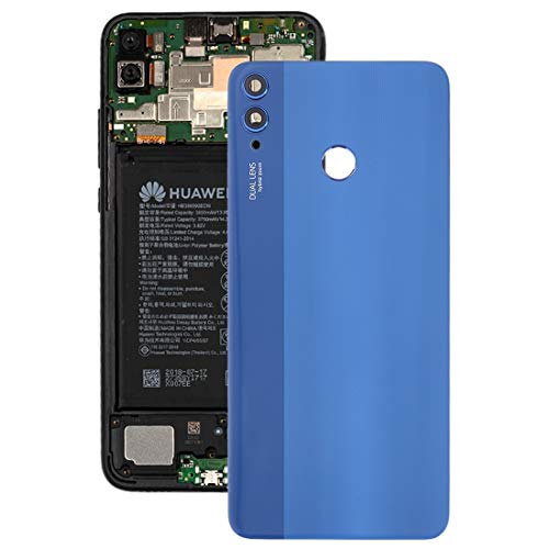 MDYH JBC TTYHKK Akkudeckel mit Kameraobjektiv für Huawei Honor 8X (blau) (Farbe: Blau) von MDYH
