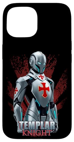 Futuristischer Tempelritter Droid Krieger Hülle für iPhone 15 Futuristischer Tempelritter Droid Krieger Hülle für iPhone 15 von MDam