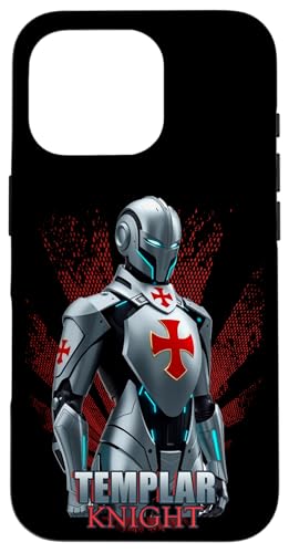 Futuristischer Tempelritter Droid Krieger Hülle für iPhone 16 Pro Futuristischer Tempelritter Droid Krieger Hülle für iPhone 16 Pro von MDam