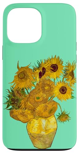Sonnenblume, klassische Kunst Hülle für iPhone 13 Pro Max von MDam