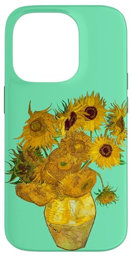 Sonnenblume, klassische Kunst Hülle für iPhone 14 Pro von MDam