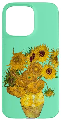 Sonnenblume, klassische Kunst Hülle für iPhone 15 Pro Max von MDam