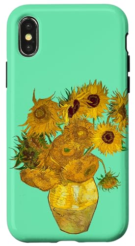 Sonnenblume, klassische Kunst Hülle für iPhone X/XS von MDam