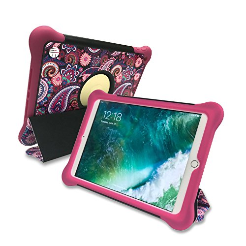 ME 3-In-1 Bumper-Case-Stand with Smart Tri-Fold Cover for New iPad 9.7-inch (2017 Release) von ME