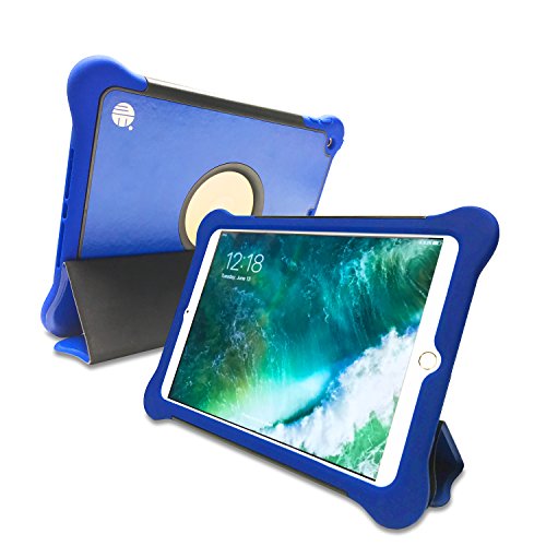 ME 3-In-1 Bumper-Case-Stand with Smart Tri-Fold Cover for New iPad 9.7-inch (2017 Release) von ME