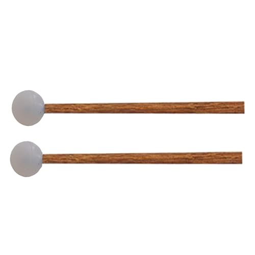 1Pair Stahlzunge Trommelmälle Glockenspiel Drum Stick Gummi Trommelsticks Mit Holzgriff Percussion Instrument Teile 1Pair Stahlzunge Trommelmälle Glockenspiel Drum Stick Gummi Trommelsticks Mit Holzgriff Percussion Instrument Teile von MEAKTSMI