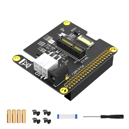 6-Pin Anschlüsse PCIE 1X Adapter Mit Kabel Externe 12-V Stromversorgung 40-Pin GPIO Header Anschlüsse Für Die Entwicklung von MEAKTSMI
