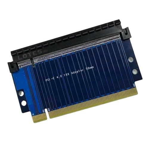 MEAKTSMI PCIE164-Adapterplatine PCIE4.0 16X Karte Gen4 16GT/s Adapter Lenkkarte Höhe 3 0–5 0 cm von MEAKTSMI