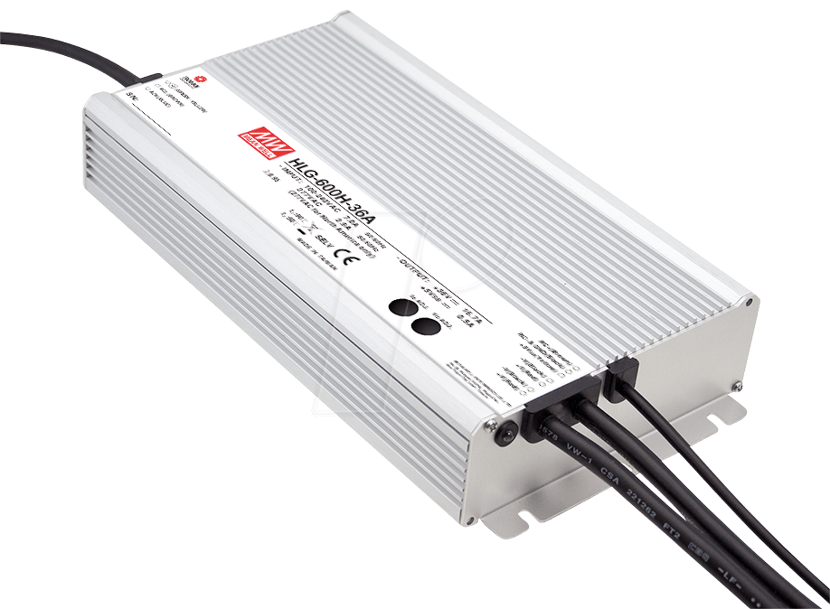 MW HLG-600H-54A - Schaltnetzteil, geschlossen, 600 W, 54 V, 11,2 A MW HLG-600H-54A - Schaltnetzteil, geschlossen, 600 W, 54 V, 11,2 A von Mean Well
