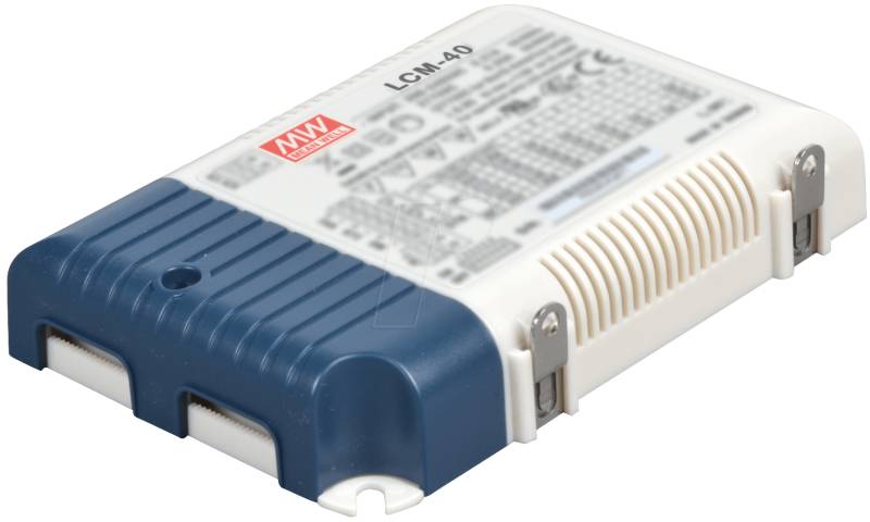 MW LCM-40DA - LED-Trafo, 42 W, 2-100 V DC, Taster-Dimmung, DALI von Mean Well