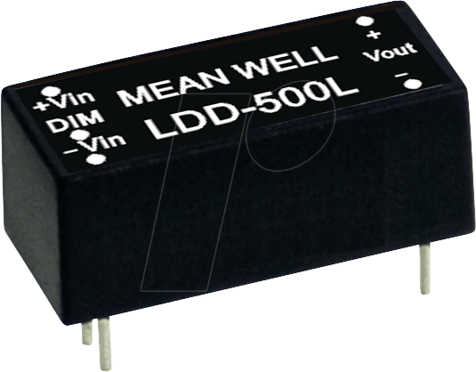MW LDD-700L - LED-Trafo, 2 - 32 V, 700 mA von Mean Well