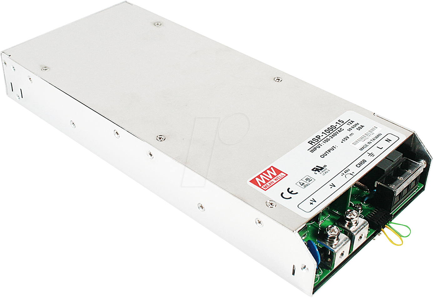 MW RSP-1000-27 - Schaltnetzteil, geschlossen, 1000 W, 27 V, 37 A von MEANWELL