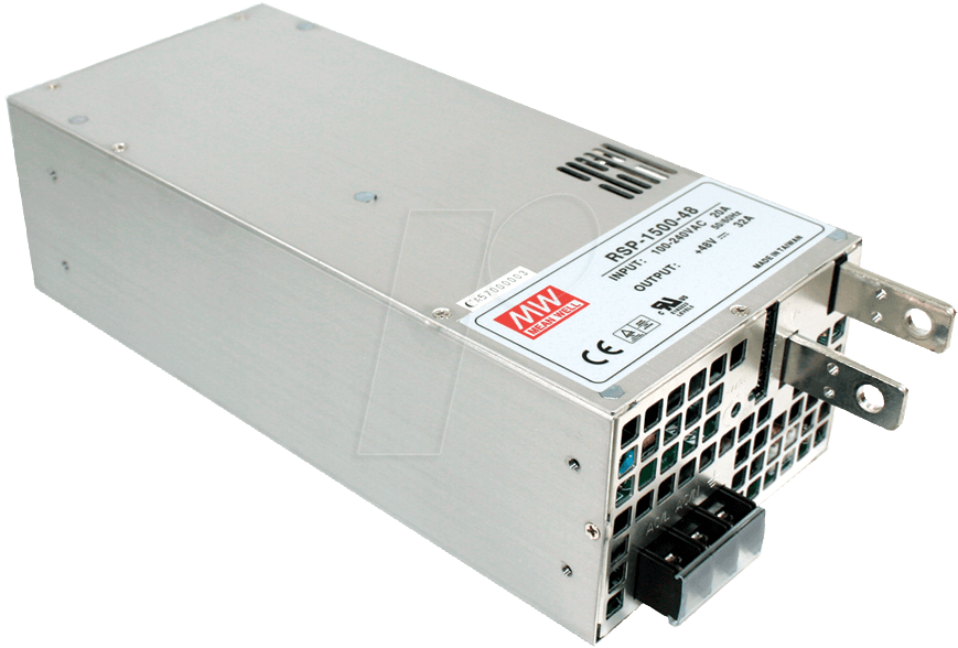 MW RSP-1500-24 - Schaltnetzteil, geschlossen, 1500 W, 24 V, 63 A von MEANWELL