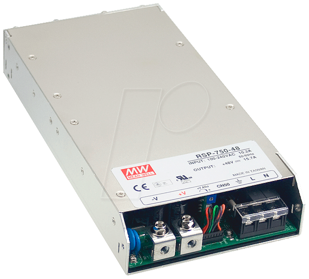 SNT RSP-750-12 - Schaltnetzteil, geschlossen, 750 W, 12 V, 0 - 62,5 A von MEANWELL