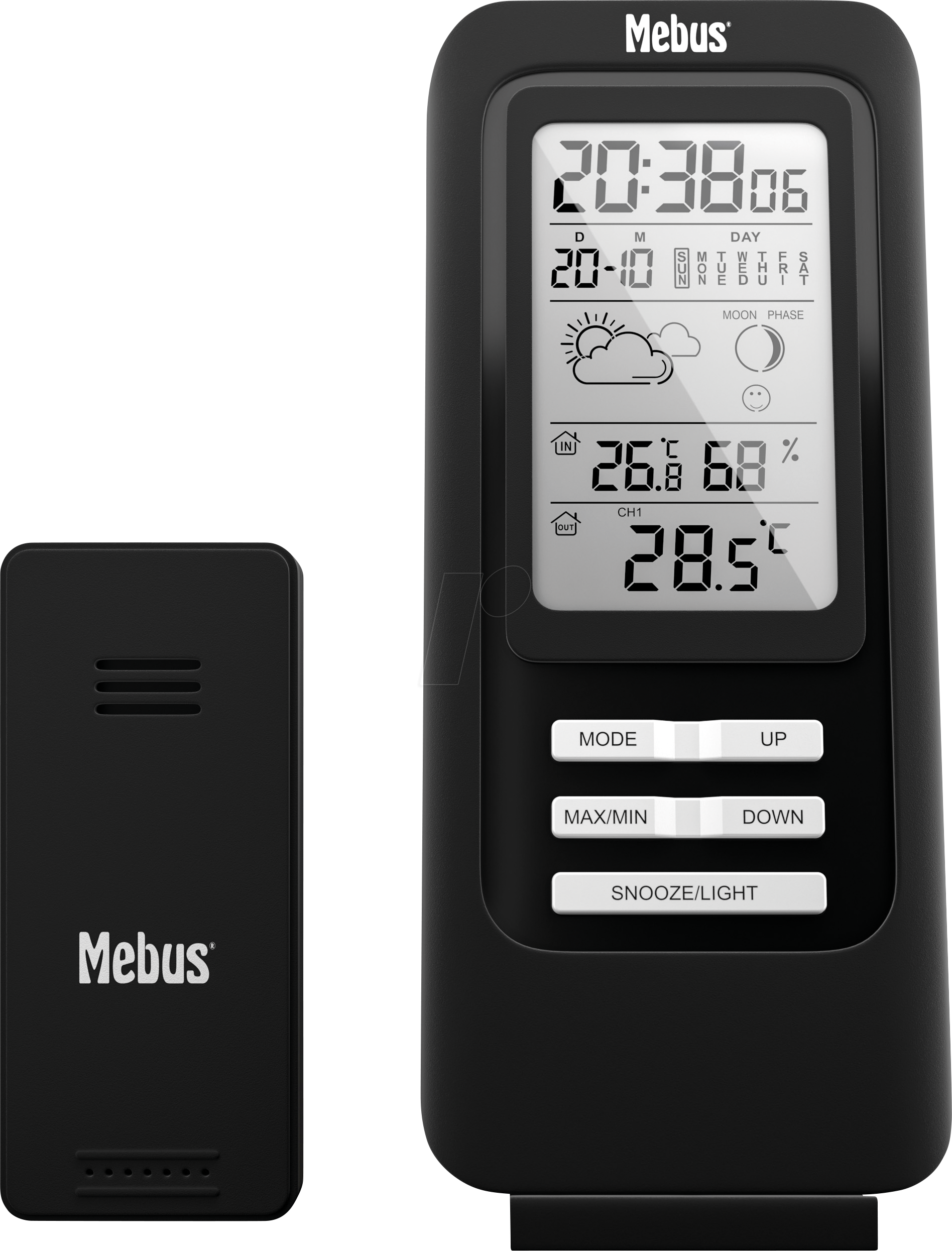 MEBUS 40687 - Funk-Wetterstation von MEBUS