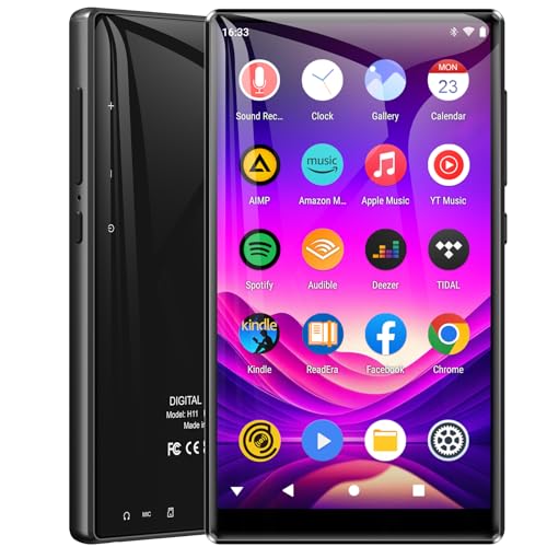 80GB MP3 Player Spotify, MECHEN Android MP4 Player mit Bluetooth WiFi, 5,0 Zoll 1080P IPS Touchscreen, Audible Deezer Amazon Music Compatibel, unterstützt APP Herunterladen 80GB MP3 Player Spotify, MECHEN Android MP4 Player mit Bluetooth WiFi, 5,0 Zoll 1080P IPS Touchscreen, Audible Deezer Amazon Music Compatibel, unterstützt APP Herunterladen von MECHEN