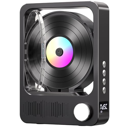 MECHEN CD Player Bluetooth, Tragbarer Discman CD Player für Zuhause, Fernbedienung, Eingebaute Lautsprecher und LED Bildschirm, unterstützt TF Card & AUX, CD-R, CD-RW MECHEN CD Player Bluetooth, Tragbarer Discman CD Player für Zuhause, Fernbedienung, Eingebaute Lautsprecher und LED Bildschirm, unterstützt TF Card & AUX, CD-R, CD-RW von MECHEN