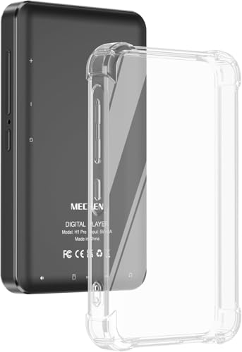 Transparente Stoßfeste Silikon Schutzhülle für MECHEN 4,0 Zoll Android Bluetooth MP3 Player H1 Pro von MECHEN