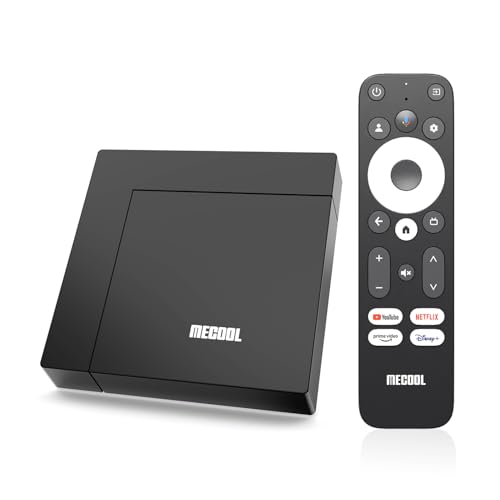 Android TV Box 12.0, MECOOL KM9 PRO MAX, Smart-TV-Box, 2 GB, 32 GB, Netflix-Zertifizierung, Google-Assistant, Dolby Audio, GTV Box, 4 K, unterstützt AV1 HDR 4 K 2.4 G 5.0G WiFi5 BT5.0 Android TV Box 12.0, MECOOL KM9 PRO MAX, Smart-TV-Box, 2 GB, 32 GB, Netflix-Zertifizierung, Google-Assistant, Dolby Audio, GTV Box, 4 K, unterstützt AV1 HDR 4 K 2.4 G 5.0G WiFi5 BT5.0 von MECOOL