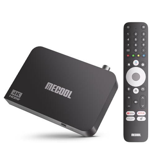 MECOOL Android TV Box, KT2 Android 11.0 2G+32G Android TV Box DVB-T/T2 Amlogic S905Y4 HDR 10+ 4K Dolby Audio, Google Netflix zertifiziert Prime Voice Assistant Dual WiFi 5 TV Box MECOOL Android TV Box, KT2 Android 11.0 2G+32G Android TV Box DVB-T/T2 Amlogic S905Y4 HDR 10+ 4K Dolby Audio, Google Netflix zertifiziert Prime Voice Assistant Dual WiFi 5 TV Box von MECOOL