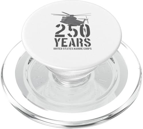 250 Jahre Hubschrauber des United States Marine Corps PopSockets PopGrip für MagSafe von MEDALS OF AMERICA EST. 1976