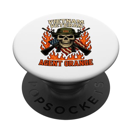 Agent Orange, Veteran aus Vietnam PopSockets Klebender PopGrip Agent Orange, Veteran aus Vietnam PopSockets Klebender PopGrip von MEDALS OF AMERICA EST. 1976