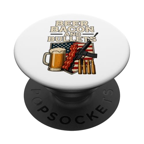 Bierspeck und Kugeln PopSockets Klebender PopGrip Bierspeck und Kugeln PopSockets Klebender PopGrip von MEDALS OF AMERICA EST. 1976