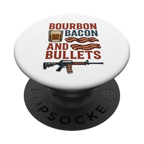 Bourbon, Speck & Kugeln PopSockets Klebender PopGrip Bourbon, Speck & Kugeln PopSockets Klebender PopGrip von MEDALS OF AMERICA EST. 1976