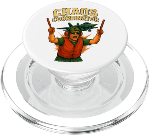 Chaos-Koordinator PopSockets PopGrip für MagSafe von MEDALS OF AMERICA EST. 1976