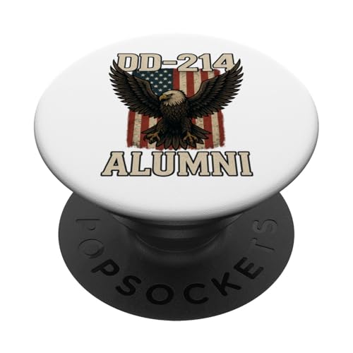 DD-214 Alumni-Klassiker PopSockets Klebender PopGrip DD-214 Alumni-Klassiker PopSockets Klebender PopGrip von MEDALS OF AMERICA EST. 1976