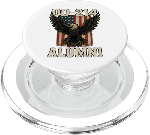 DD-214 Alumni-Klassiker PopSockets PopGrip für MagSafe von MEDALS OF AMERICA EST. 1976