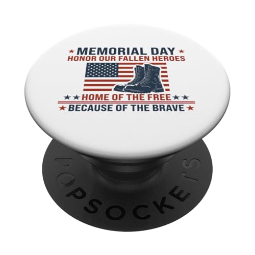 Gedenktag zu Ehren unserer gefallenen Helden PopSockets Klebender PopGrip Gedenktag zu Ehren unserer gefallenen Helden PopSockets Klebender PopGrip von MEDALS OF AMERICA EST. 1976