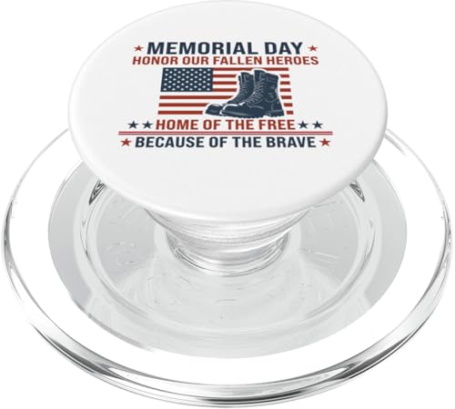 Gedenktag zu Ehren unserer gefallenen Helden PopSockets PopGrip für MagSafe Gedenktag zu Ehren unserer gefallenen Helden PopSockets PopGrip für MagSafe von MEDALS OF AMERICA EST. 1976