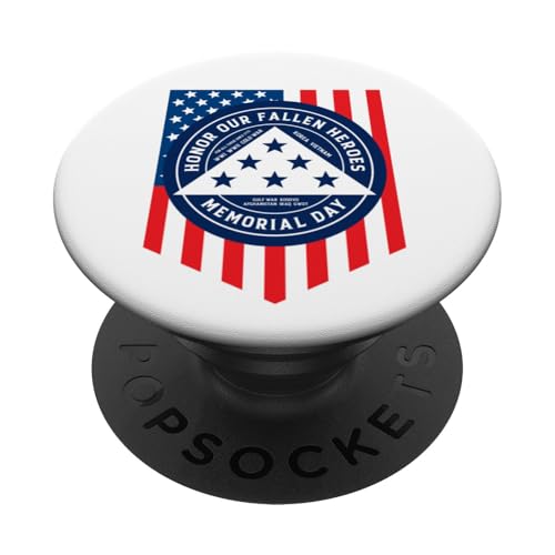 Gedenktag: Ehre unsere gefallenen Helden PopSockets Klebender PopGrip von MEDALS OF AMERICA EST. 1976
