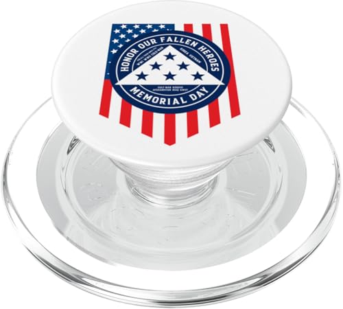 Gedenktag: Ehre unsere gefallenen Helden PopSockets PopGrip für MagSafe Gedenktag: Ehre unsere gefallenen Helden PopSockets PopGrip für MagSafe von MEDALS OF AMERICA EST. 1976